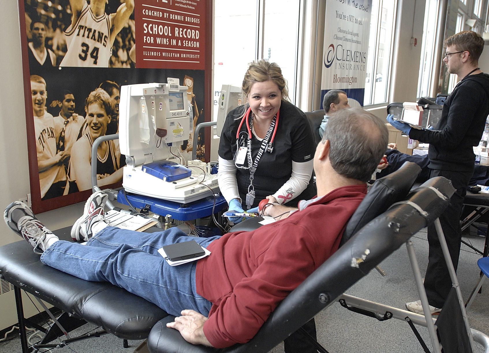 Holiday blood drive